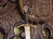 Repliki - broń - Płatnerze hiszpańscy NOŻYK DO LISTÓW MIECZ JOANNY DARC - miniaturka - grafika 1