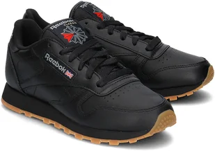 Reebok CL Leather 49804 czarny - Buty sportowe damskie - miniaturka - grafika 2