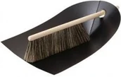 Miotły, szufle, mopy - Normann Copenhagen Szufelka i Zmiotka Czarna 303200 - miniaturka - grafika 1