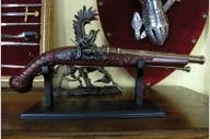 Repliki - broń - Hiszpania OKAZAŁY MYŚLIWSKI Pistolet - miniaturka - grafika 1
