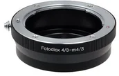 Tulejki, adaptery, redukcje do aparatów - Fotodiox LENS Mount Adapter, Olympus Digital OM 4/3 Lens to Micro Four Thirds system camera AS Panasonic Lumix wyszukiwania i BMPCC 10OM43Micro43 - miniaturka - grafika 1