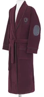 Szlafroki męskie - Soft Cotton Męski szlafrok LUXURY M Bordowy 20572 - miniaturka - grafika 1