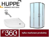 Kabiny prysznicowe - Huppe Ena 80 120603069321 - miniaturka - grafika 1