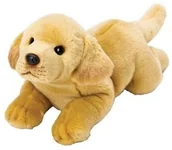 Maskotki i pluszaki - Ty Labrador Żółty 35 cm leżący - miniaturka - grafika 1