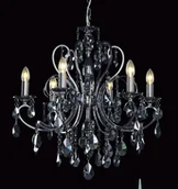 Lampy sufitowe - Italux Żyrandol klasyczny 6pł BAROCCO MD72709-6B - miniaturka - grafika 1