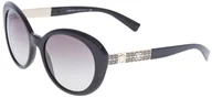 Okulary przeciwsłoneczne - Versace Okulary przeciwsłoneczne black/grey 0VE4318 kobiety - miniaturka - grafika 1