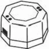 Spłuczki - TECE transformator 230 - 12 V z prostownikiem, do elektroniki spłukującej do W - miniaturka - grafika 1