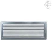 Akcesoria kominkowe - Kratki.pl Kratka kominkowa malowana grafitowa 22x45 z żaluzją 6674-898A9_2013020 - miniaturka - grafika 1