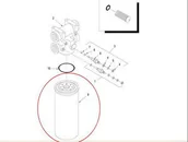 Części i akcesoria do maszyn rolniczych - CNH FILTR HYDRAULIKI NEW HOLLAND 84239751 - 86989735 - miniaturka - grafika 1