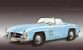 Kolekcjonerskie modele pojazdów - Italeri LM 3614 MB SL 300 CAB. 1/16 - miniaturka - grafika 1