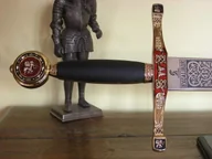 Repliki - broń - Płatnerze hiszpańscy PIĘKNY EXCALIBUR KRÓLA ARTURA - REPLIKI BRONI - miniaturka - grafika 1