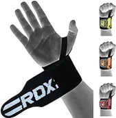 Pasy kulturystyczne - RDX paski na nadgarstki do podnoszenia ciężarów, czarny WAH-W2B - miniaturka - grafika 1