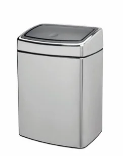 Brabantia Kosz Touch Bin 10L - CHROM 477201 - Kosze na śmieci - miniaturka - grafika 2