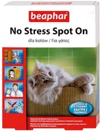 Suplementy i witaminy dla kotów - Beaphar No Stress Spot On Krople uspokajające dla kota 3x0.4ml - miniaturka - grafika 1