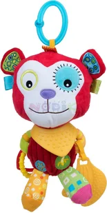 Dumel Discovery Baby Zawieszka małpka Mila 85478 - Zawieszki dla dzieci i niemowląt - miniaturka - grafika 2
