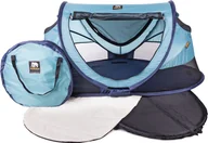 Łóżeczka i kojce - Deryan Łóżeczko Peuter Luxe niebieski - miniaturka - grafika 1