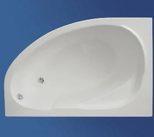 Polimat asymetryczna 150x100 Lewa + stelaż 00295 150x100 00295 - Wanny - miniaturka - grafika 2