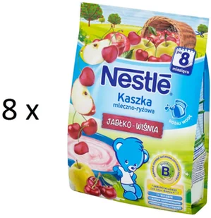 Nestle Bobo Frut Kaszka mleczno-ryżowa jabłko-wiśnia po 8 m-cu - 230 g - Kaszki dla dzieci - miniaturka - grafika 3
