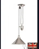 Lampy sufitowe - Elstead Lighting LAMPA wisząca Nikiel PROVENCE PV/P PN Elstead (PV/PPN) - miniaturka - grafika 1