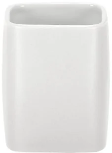 Kleine Wolke 5066100852 kubek na szczoteczki do zębów Cubic, akcesoriów, biały 5066100852 - Szczoteczki do zębów Kleine Wolke 5066100852 kubek na szczoteczki do zębów Cubic, akcesoriów, biały 5066100852 - Szczoteczki do zębów - miniaturka - grafika 1