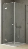 Kabiny prysznicowe - New Trendy EXK-1244/EXK-0005 120x80 prawa szkło czyste - miniaturka - grafika 1