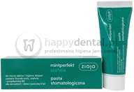 Pasty do zębów - Ziaja MINTPERFECT SZAŁWIA pasta 75ml - pasta do zębów z fluorem, ekstraktem z sz - miniaturka - grafika 1