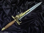 Repliki - broń - Denix Francuski Pistolet - Sztylet z  XVIII w. - miniaturka - grafika 1