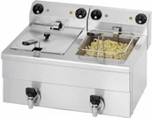 Frytownice gastronomiczne - Saro Frytownica z kranem | 2x 10L 172-2083 - miniaturka - grafika 1