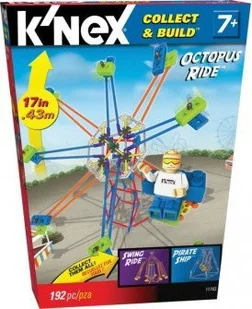 Knex Collect&Build Wesołe Miasteczko Karuzela Ośmiarnica 11743 - Klocki - miniaturka - grafika 2