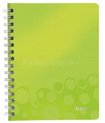 Leitz Kołonotatnik A5/80 kratka pomarańczowy WOW LE6822 - Notesy i bloczki - miniaturka - grafika 2