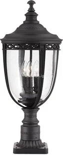 Elstead Lighting Lampa stojąca ENGLISH BRIDLE  FE/EB3/L BLK IP44 - Lampy ogrodowe - miniaturka - grafika 2