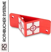 Akcesoria do urządzeń pomiarowych - Rothbucher Systeme Rothbucher Systeme Tarczka do szyn 2 folie RSAK130 - miniaturka - grafika 1