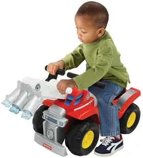 Fisher Price Jeździk Wóz strażacki z dźwiękami i światłami - Jeździki dla dzieci - miniaturka - grafika 2