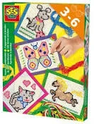 Prace ręczne dla dzieci - Ses ZESTAW DO NAUKI WYSZYWANIA CREATIVE 14838 14838 - miniaturka - grafika 1