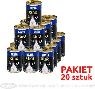 Bozita w galarecie, 6 x 410 g - Wołowina - Mokra karma dla kotów - miniaturka - grafika 4