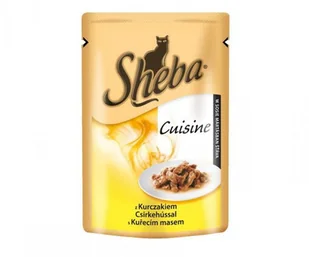Sheba Cuisine z Kurczakiem w sosie Saszetka 85g 1489 - Mokra karma dla kotów - miniaturka - grafika 4