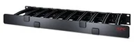 Akcesoria do szaf serwerowych - APC 1U Horizontal Cable Manager, 6 deep, Single-Sided AR8612 - miniaturka - grafika 1