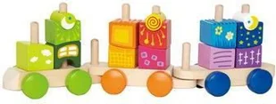 Hape International Hape E0417 - kolejka fantazyjna - Zabawki konstrukcyjne - miniaturka - grafika 2