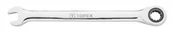 Klucze i nasadki - Topex TOPEX Klucz płasko-oczkowy z grzechotką, 22 mm 35D749 - miniaturka - grafika 1