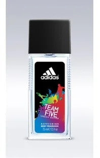adidas Team Five dezodorant perfumowany 75ml spray - Dezodoranty i antyperspiranty męskie adidas Team Five dezodorant perfumowany 75ml spray - Dezodoranty i antyperspiranty męskie - miniaturka - grafika 2