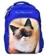Plecaki szkolne i tornistry - Paso Plecak szkolny z kotkiem - miniaturka - grafika 1