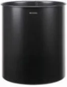 Kosze na śmieci - Brabantia KUBEŁEK 15L RANT ZEWNETRZNY STAL CZARNY 181443 - miniaturka - grafika 1