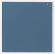 Tablice i flipcharty - NAGA Szklana tablica suchościeralno-magnetyczna jeans 45x45 10763 10763 - miniaturka - grafika 1