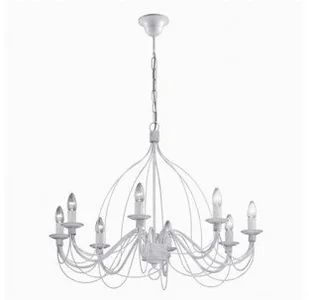 Ideal Lux CORTE SP8 RUGGINE oprawa wisząca 8 x 40W E14 57194 057194 - Lampy sufitowe - miniaturka - grafika 2