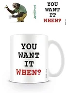 Kubki - Zootropolis Zoo tropolis ceramiczny kubek z angielską cytat z ZOO Mania ""You Want IT when$26"", wielokolorowa MG23923 - miniaturka - grafika 1