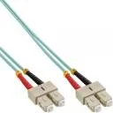 Kable miedziane - InLine Patchcord światłowodowy SC/SC, 50/125 m OM3 3m 83503O - miniaturka - grafika 1