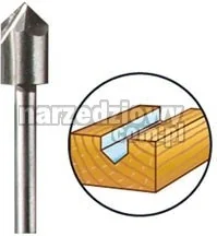 Dremel Frez do rowków klinowych 6,4 mm 2615064032 - Materiały ścierne - miniaturka - grafika 2