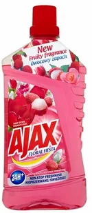 Ajax Płyn FDF UNIWERSALNY TULIP&LITCHEE 1000ML - Środki do podłóg i mebli - miniaturka - grafika 3