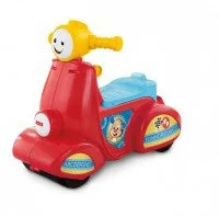 Fisher Price Ucz się i śmiej Skuter Malucha DHN31 - Jeździki dla dzieci - miniaturka - grafika 2