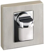 Klamki - Nomet Szyld drzwiowy Diana QR WC stal nierdzewna/chrom - miniaturka - grafika 1